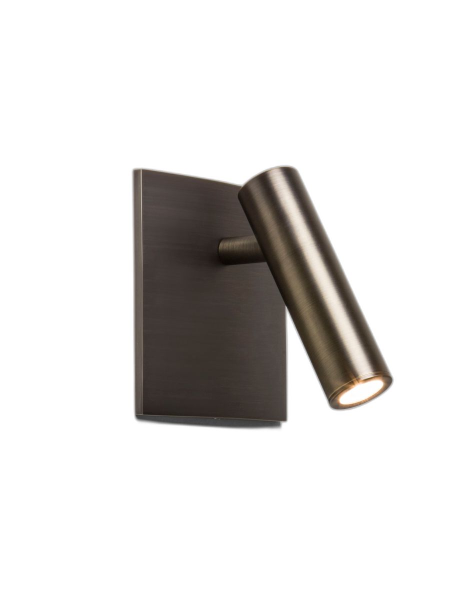 ENNA SQUARE UNSWITCHED LED MATT BLACK