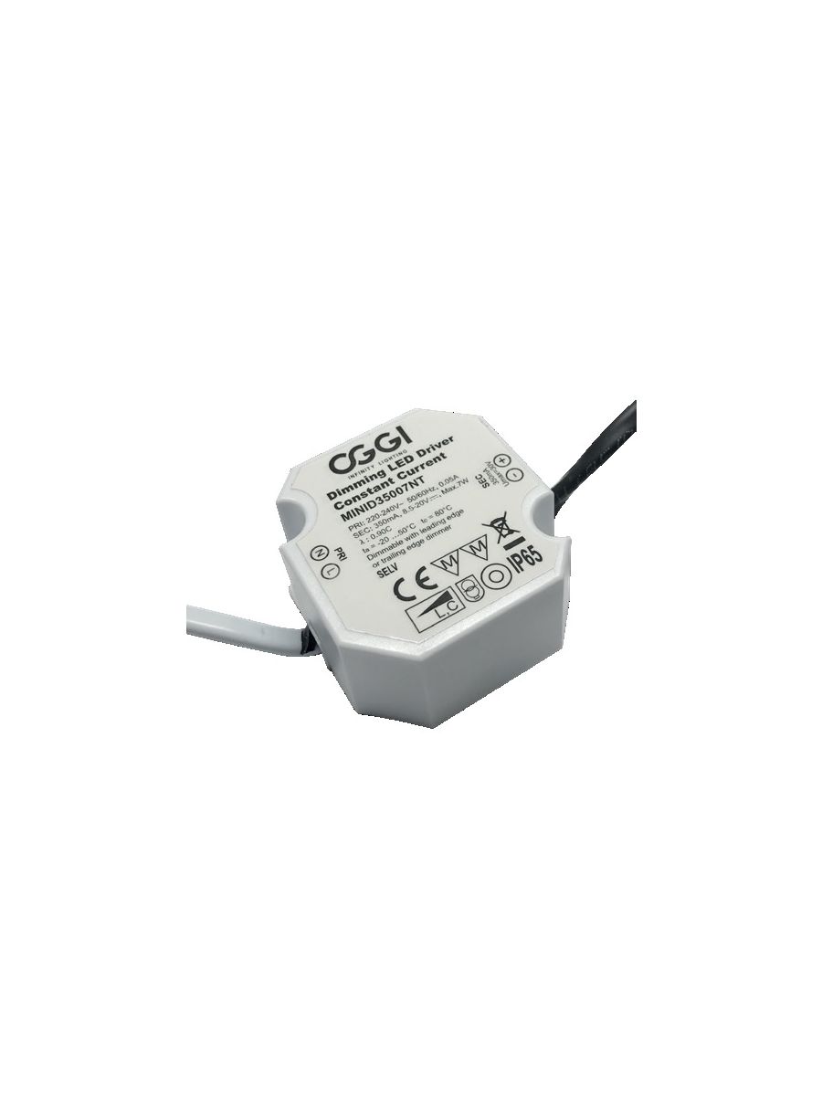CONVERTISSEUR 7W 350MA TRIAC RONDE DIMENSION REDUITE