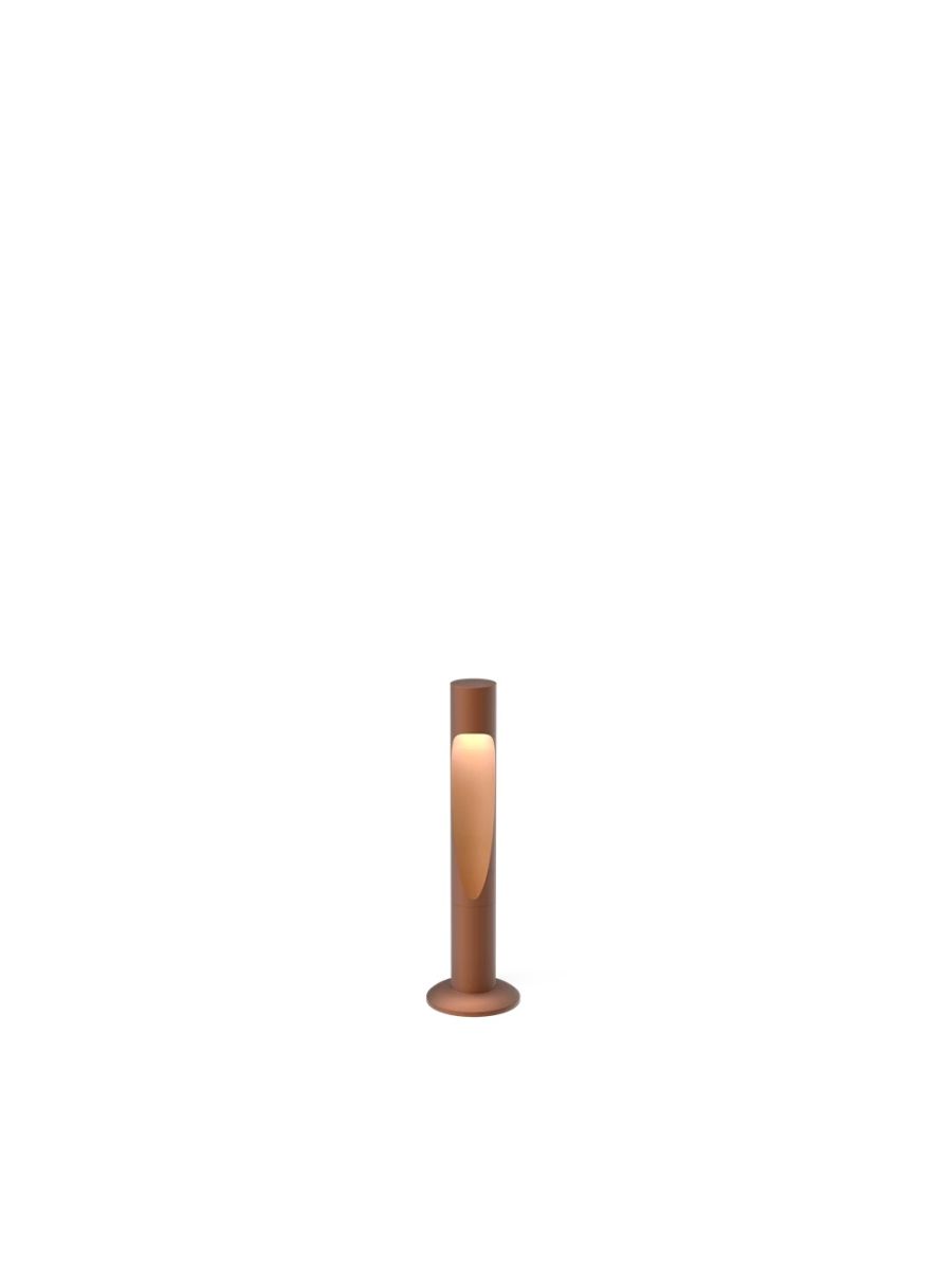 FLINDT GARDEN BORNE COULEUR CORTEN COURT