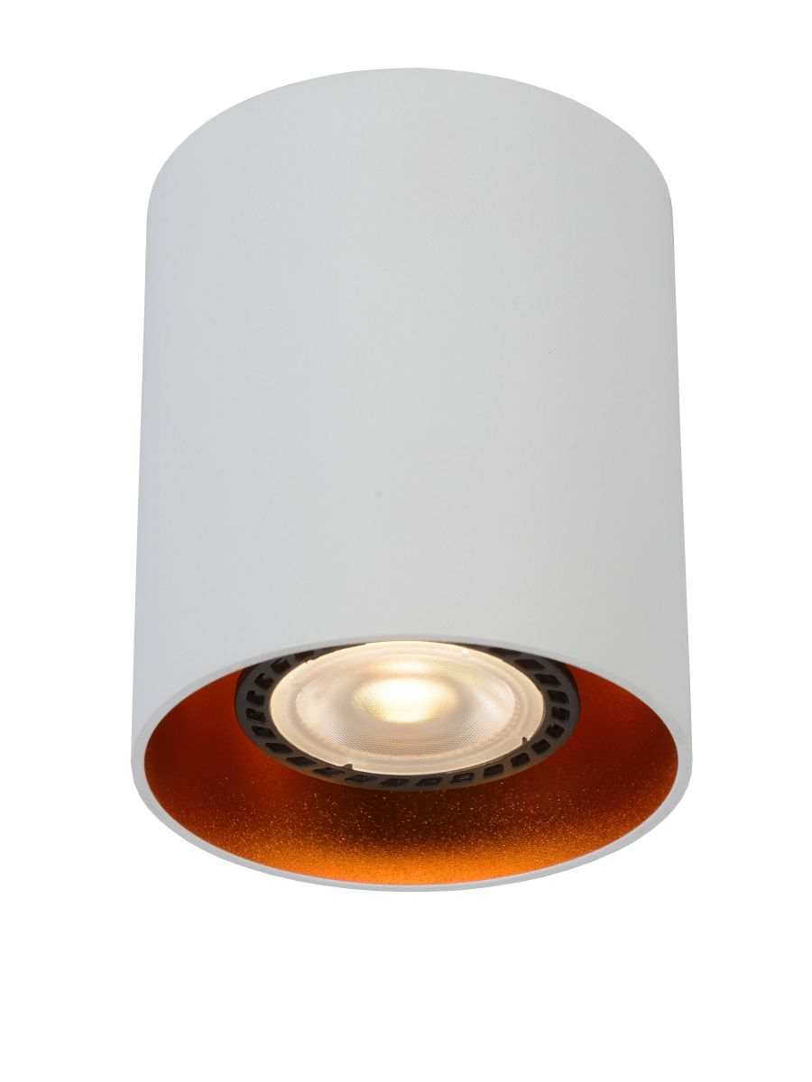 BIDO SPOT PLAFOND Ø 8 CM 1XGU10 BLANC