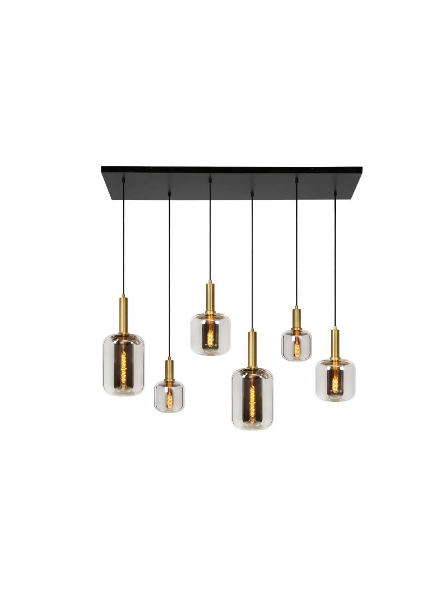 JOANET SUSPENSION 6XE27 FUMÉ