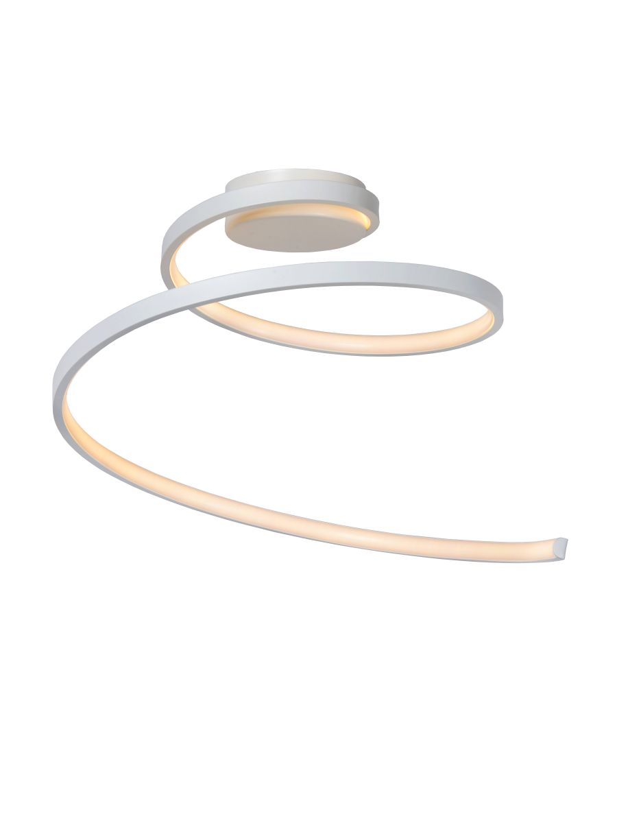 MAXENCE PLAFONNIER Ø 46 CM LED DIM. 1X24W 3000K 3 STEPDIM BLANC