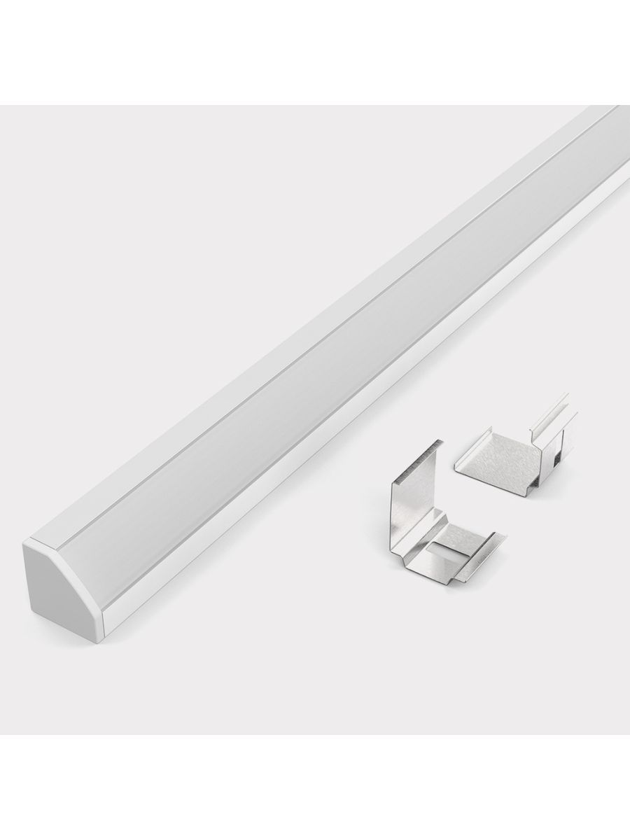 PROFIL ARAGO ANGLE 18,5X18,5 BLANC DIF/OPAL 