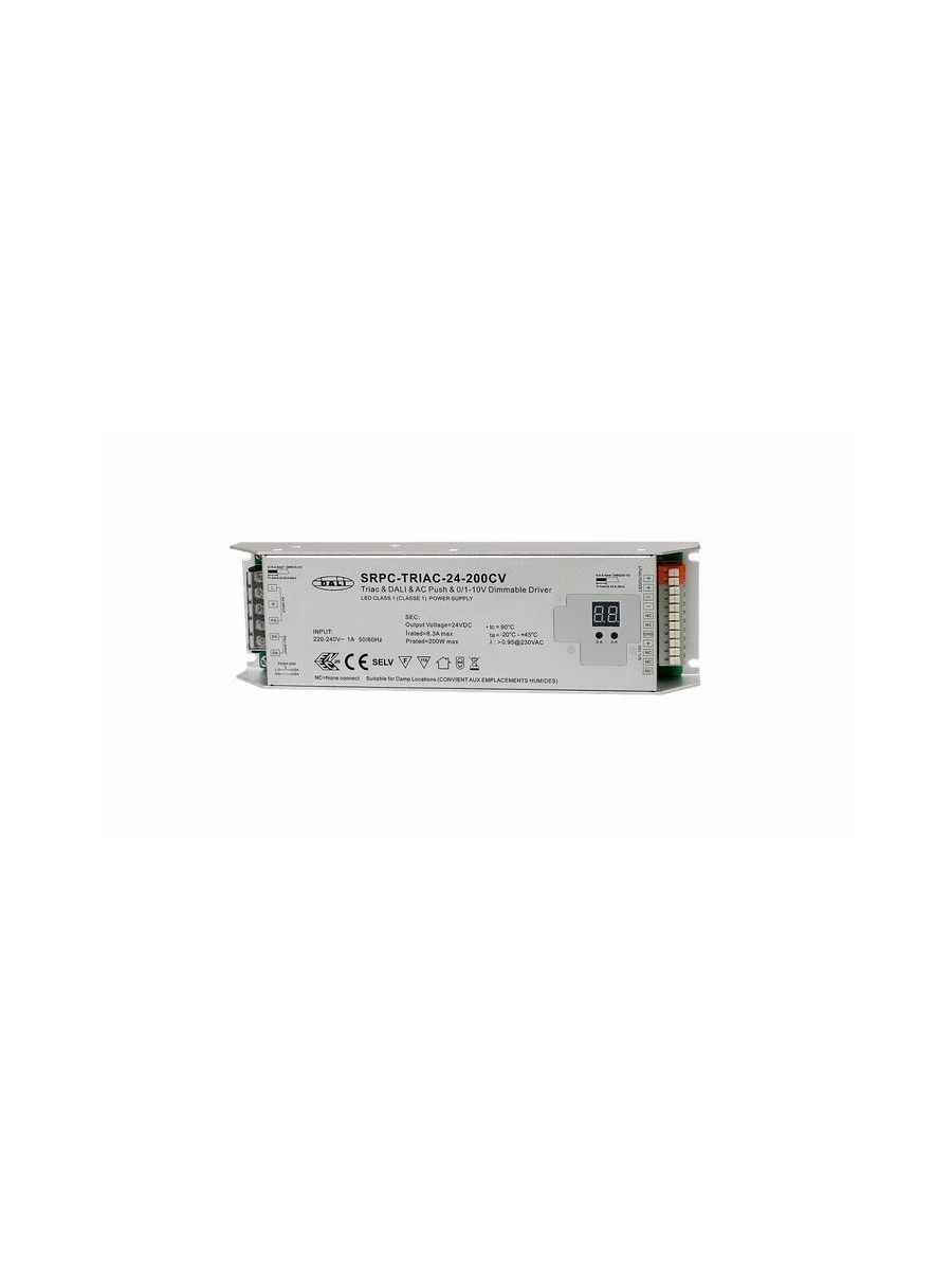 ALIMENTATION 200W DIM DALI/PUSH/TRIAC/ 0/1-10V G.2ANS IP20