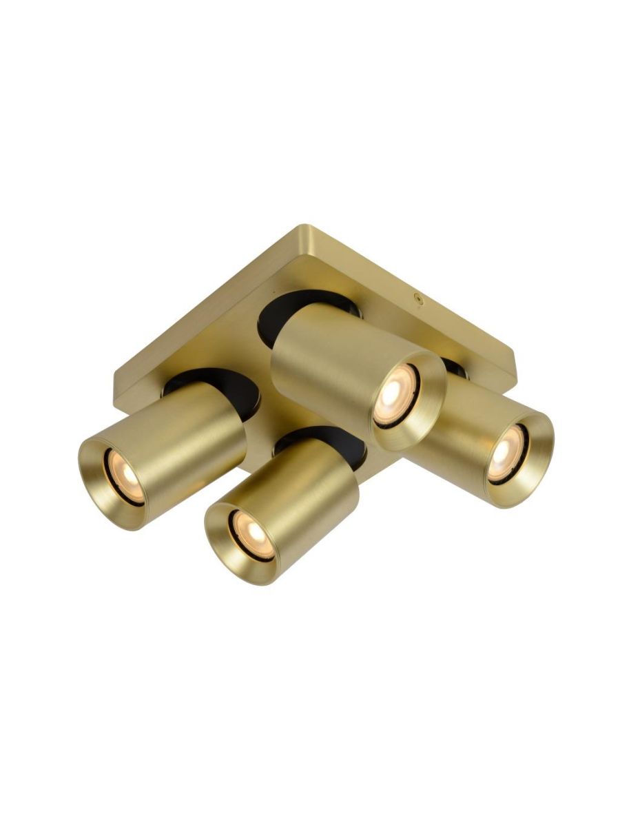 NIGEL SPOT PLAFOND 4X5W OR MAT / LAITON