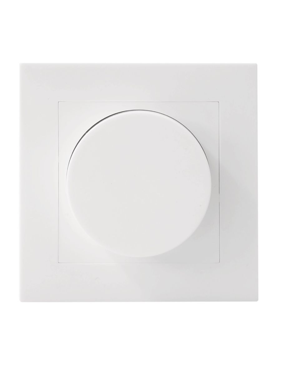 RECESSED WALL DIMMER NL DIMMER 300 WATT 230V BLANC