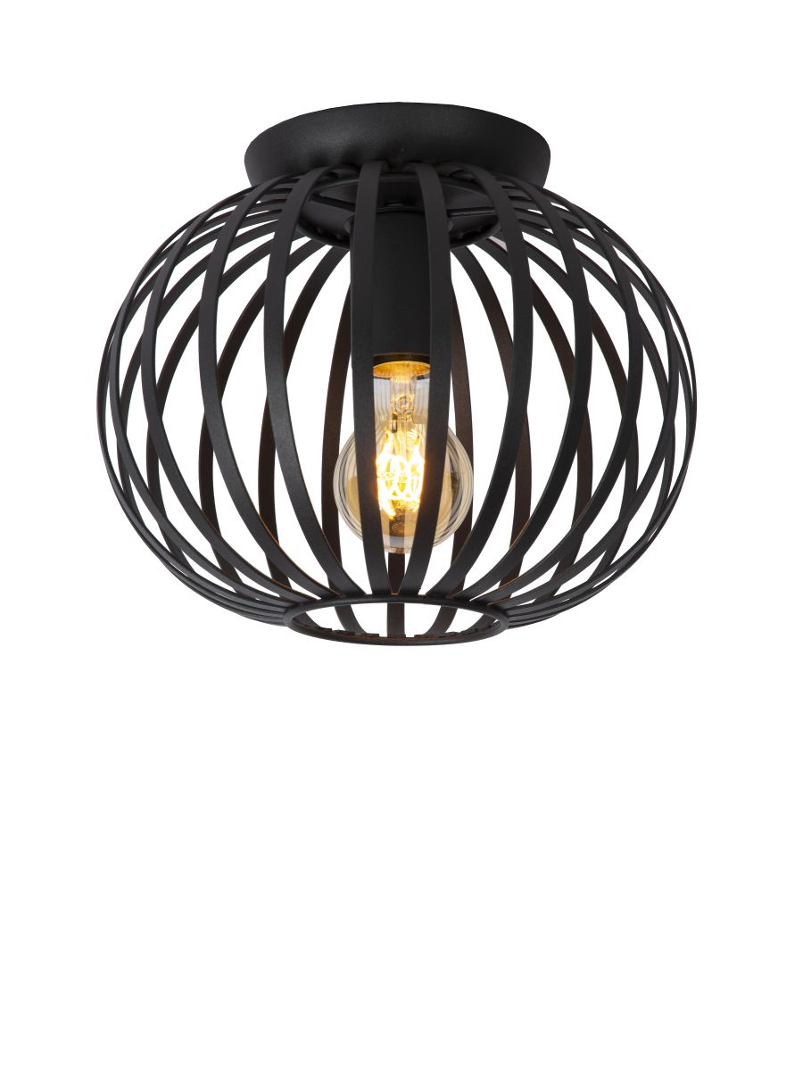 MANUELA LAMPE DE TABLE Ø 25 CM 1XE27 NOIR
