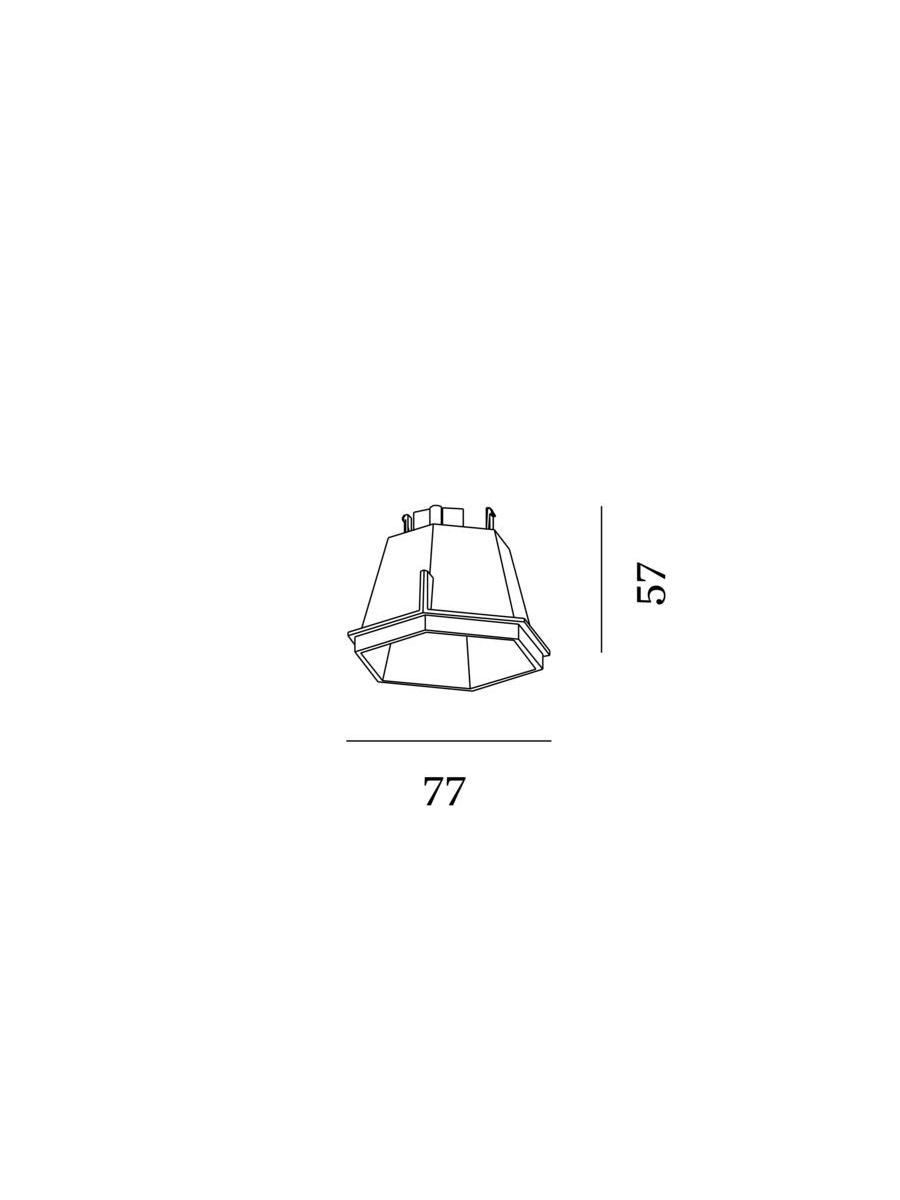 HEXO MINI INNER REFLECTOR W MAX. 10W
