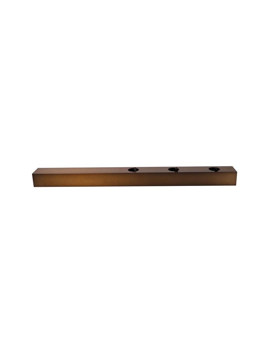 BASE RECT. 560X50X40 POUR LED TECO NAULA BRONZE 3X10W DIM (1/10P.)
