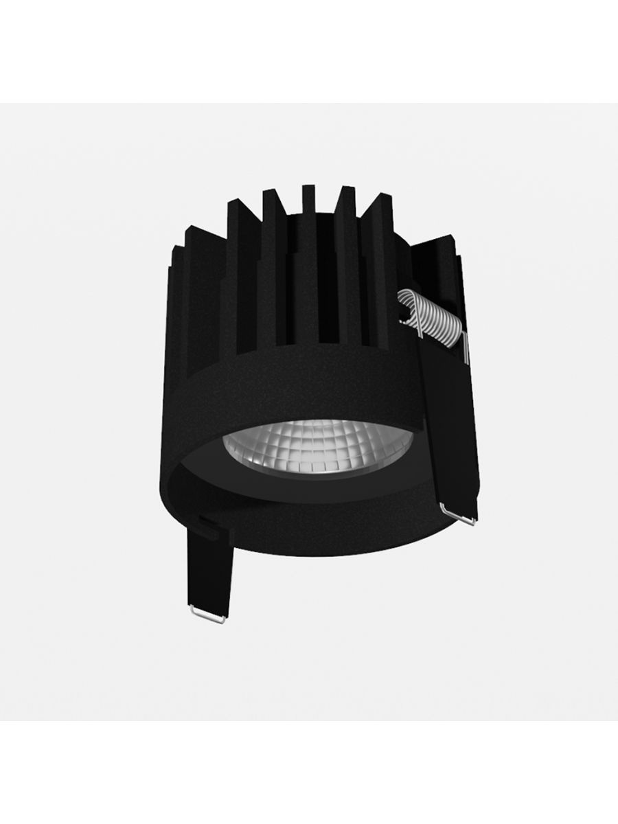 METTET SPOT ENCASTRÉ 3000°K NOIR RESSORTS 350-500MA 12,2-18,1W IP54