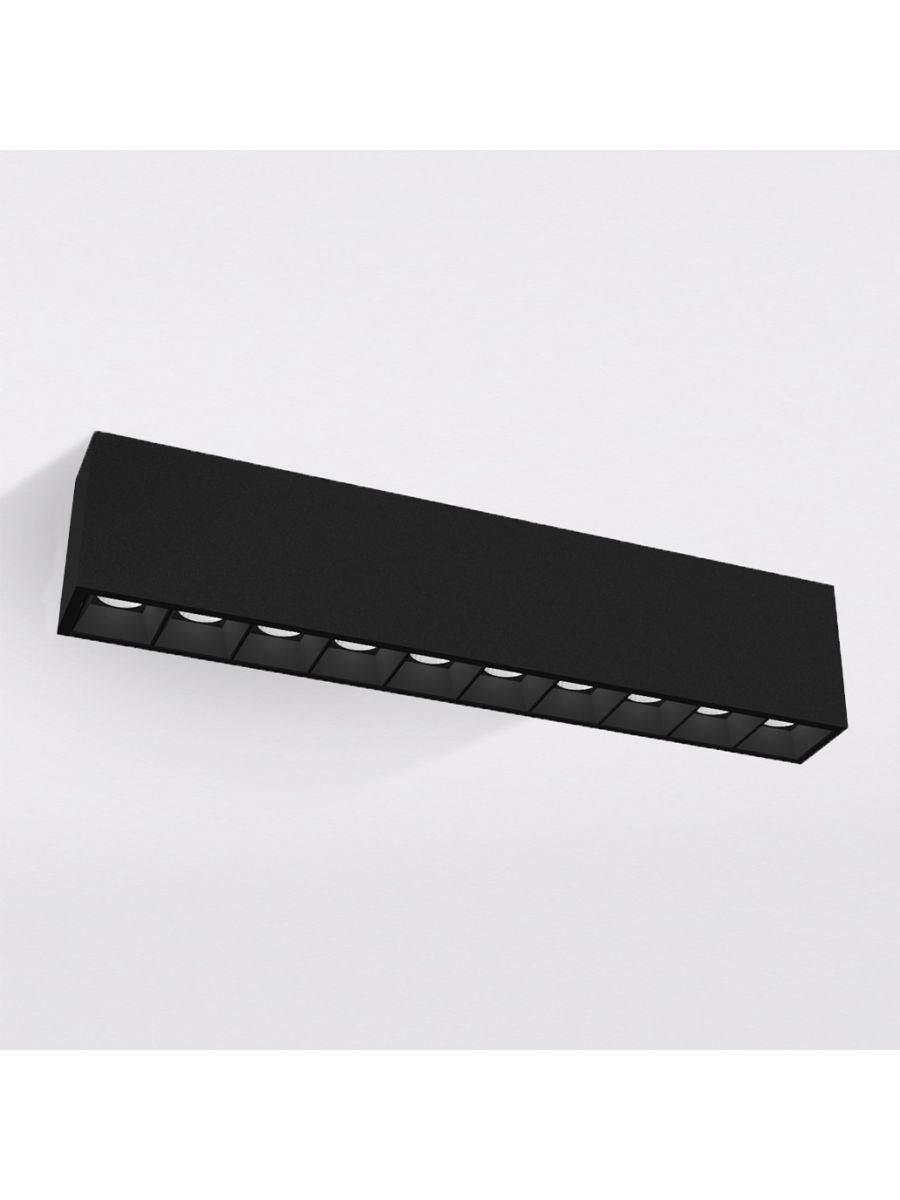 CHINY 20 APPARENT PLAFONNIER 3000°K NOIR AC230V 20W IP20