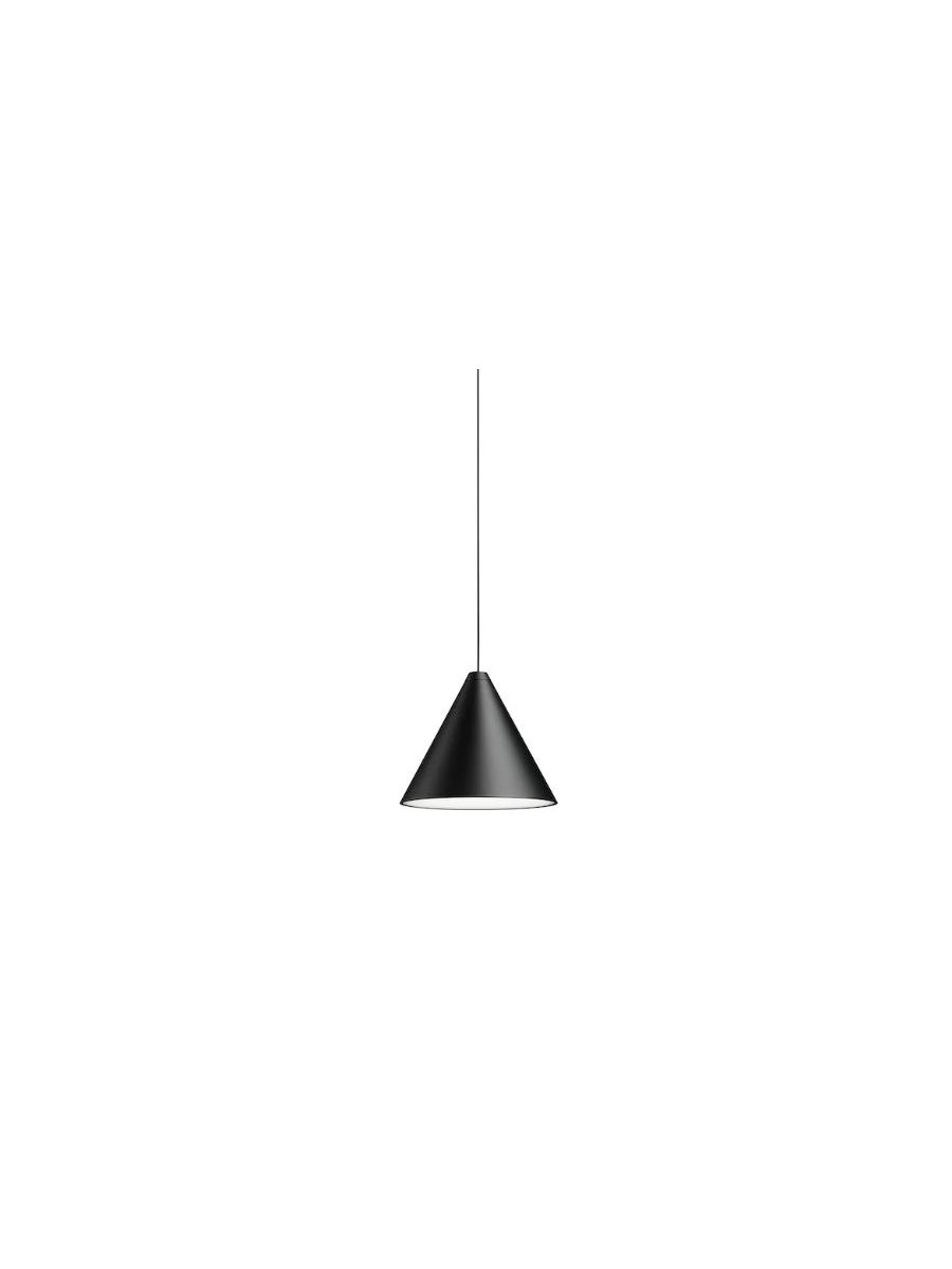 STRING LIGHT CONE HEAD- SUSPENSION-NOIR-NON-GRAND