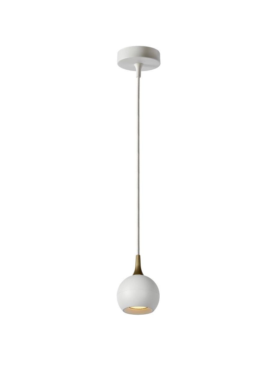FAVORI SUSPENSION Ø 9 CM 1XGU10 BLANC