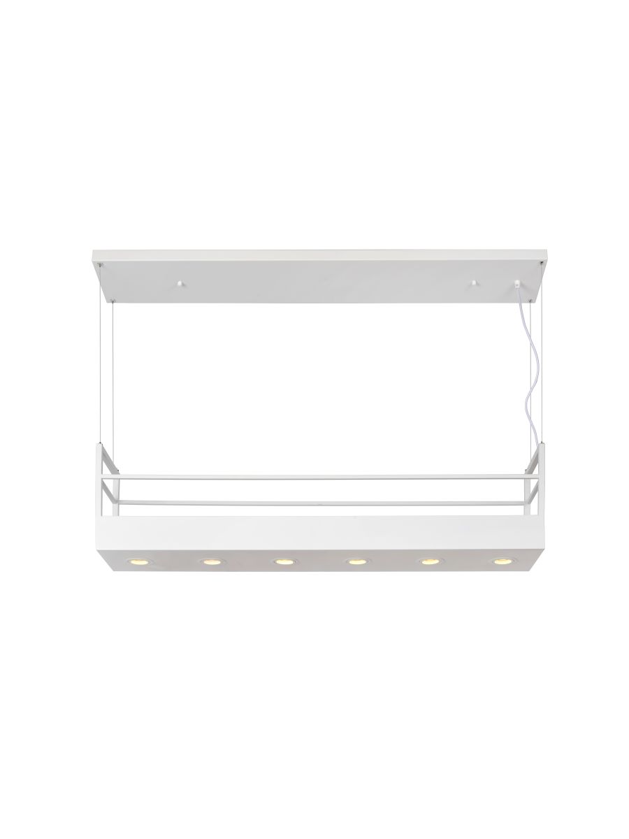MIRAVELLE SUSPENSION 6XGU10 BLANC