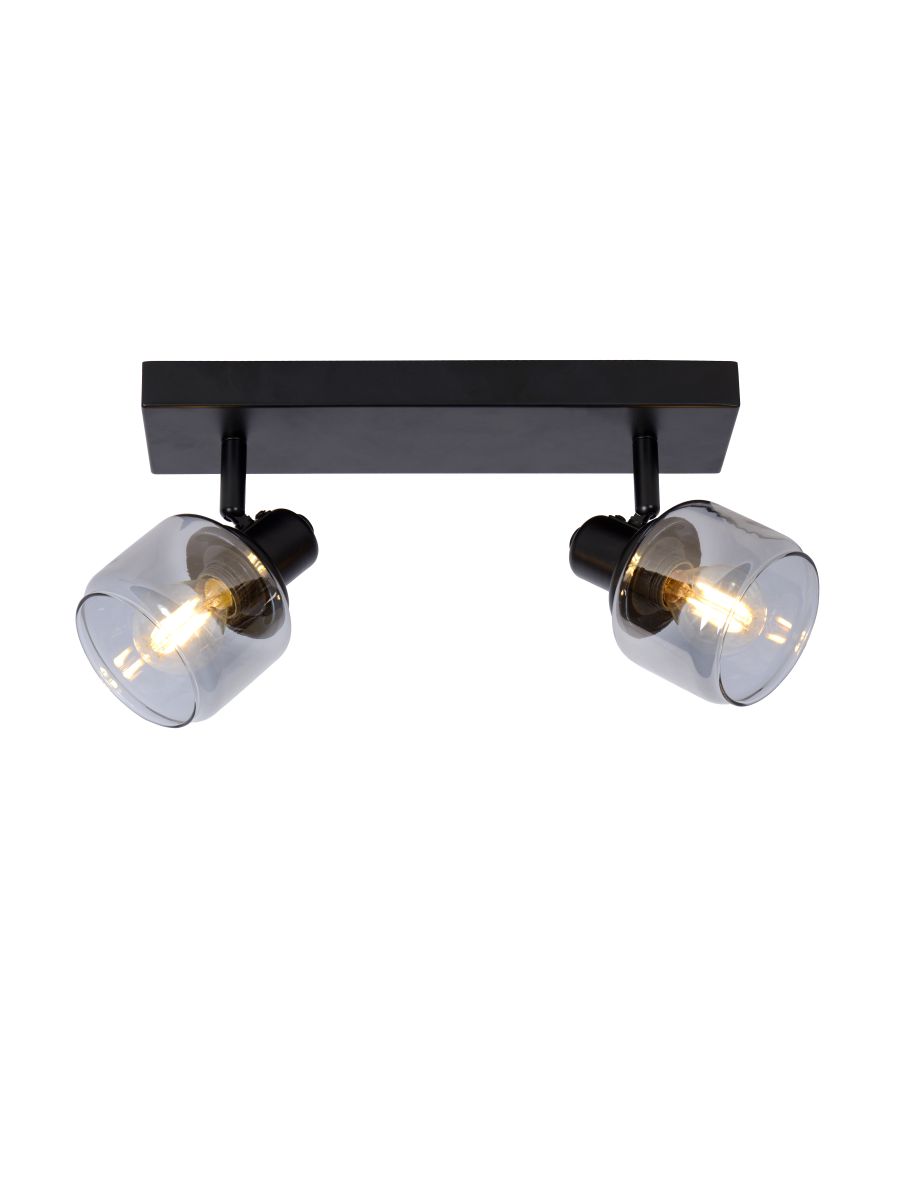BJORN SPOT PLAFOND 2XE14 NOIR
