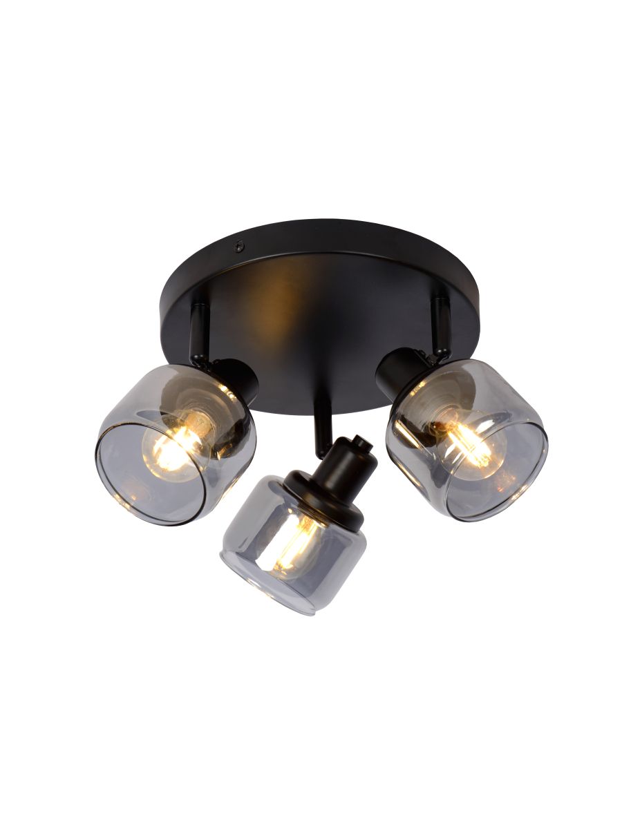 BJORN SPOT PLAFOND Ø 38 CM 3XE14 NOIR