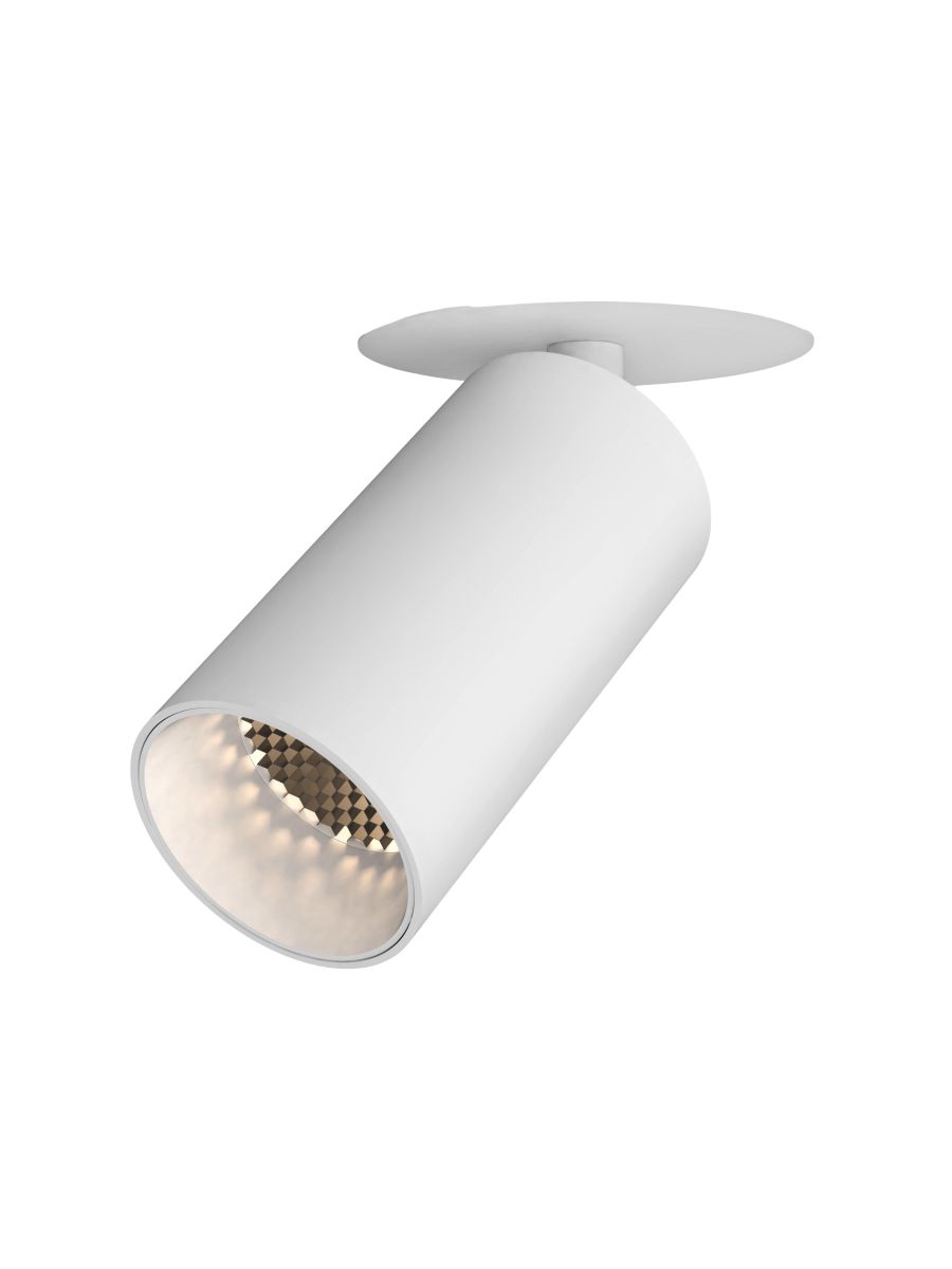 CAN 50 RECESSED MATT WHITE