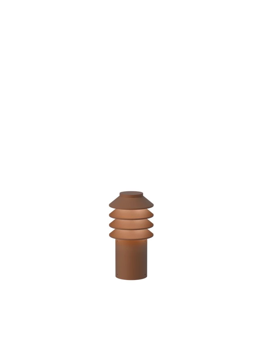 BYSTED GARDEN BORNE COULEUR CORTEN COURT