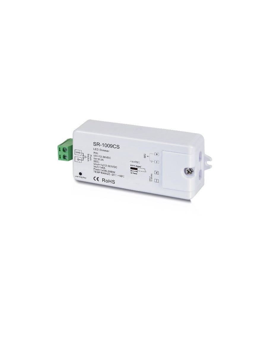 RECEPTEUR MONO 12/24VDC 96W/192W (RF PUSH BLUETOOTH)