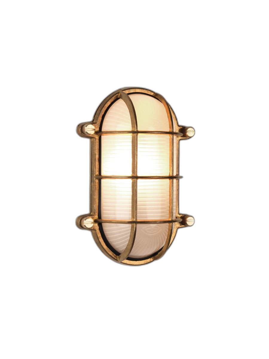 THURSO OVAL CAST BRASS