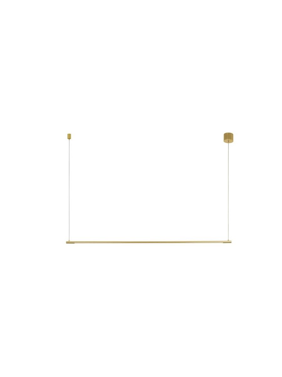 ELETTRA BRASS GOLD ALUMINIUM LED 20 WATT 230 VOLT 1400LM 3000K IP20 L: 120 W: 7 H: 150 CM