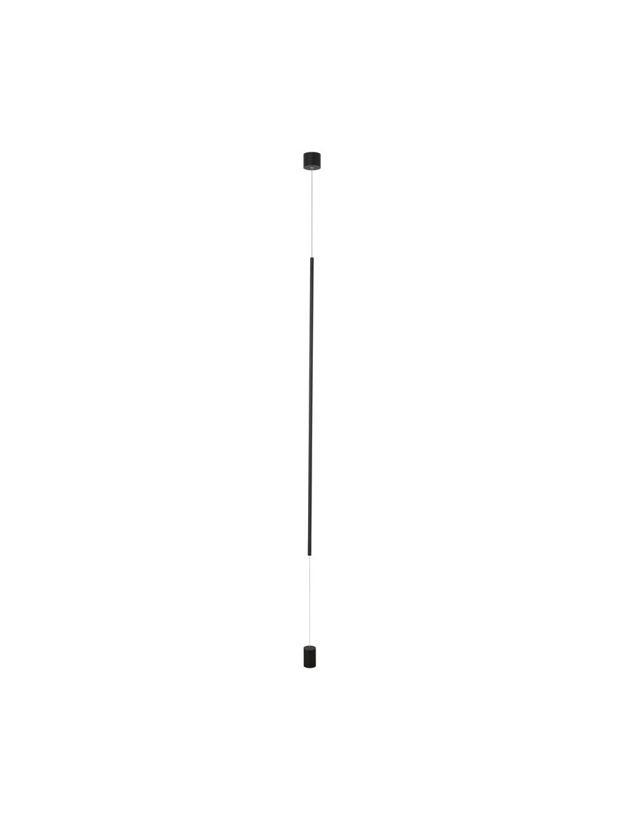 ELETTRA SANDY BLACK ALUMINIUM LED 20 WATT 230 VOLT 1400LM 3000K IP20 D: 7 H1: 120 H2: 300 CM