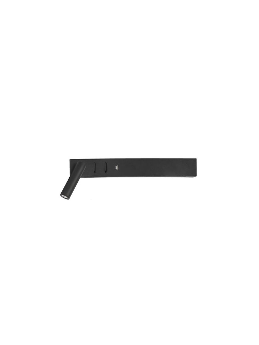 VIDA SANDY LAMPE DE CHEVET NOIR GAUCHE
