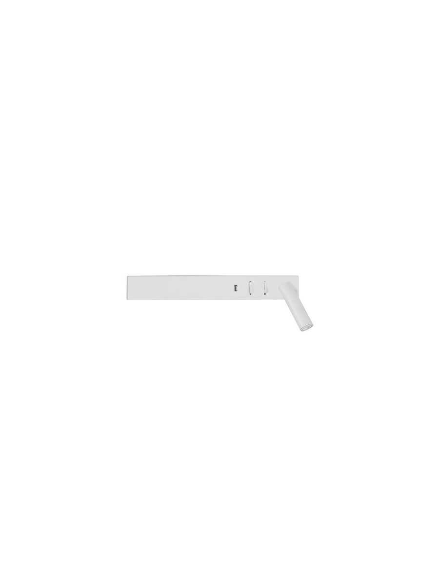 VIDA SANDY LAMPE DE CHEVET BLANCHE DROITE