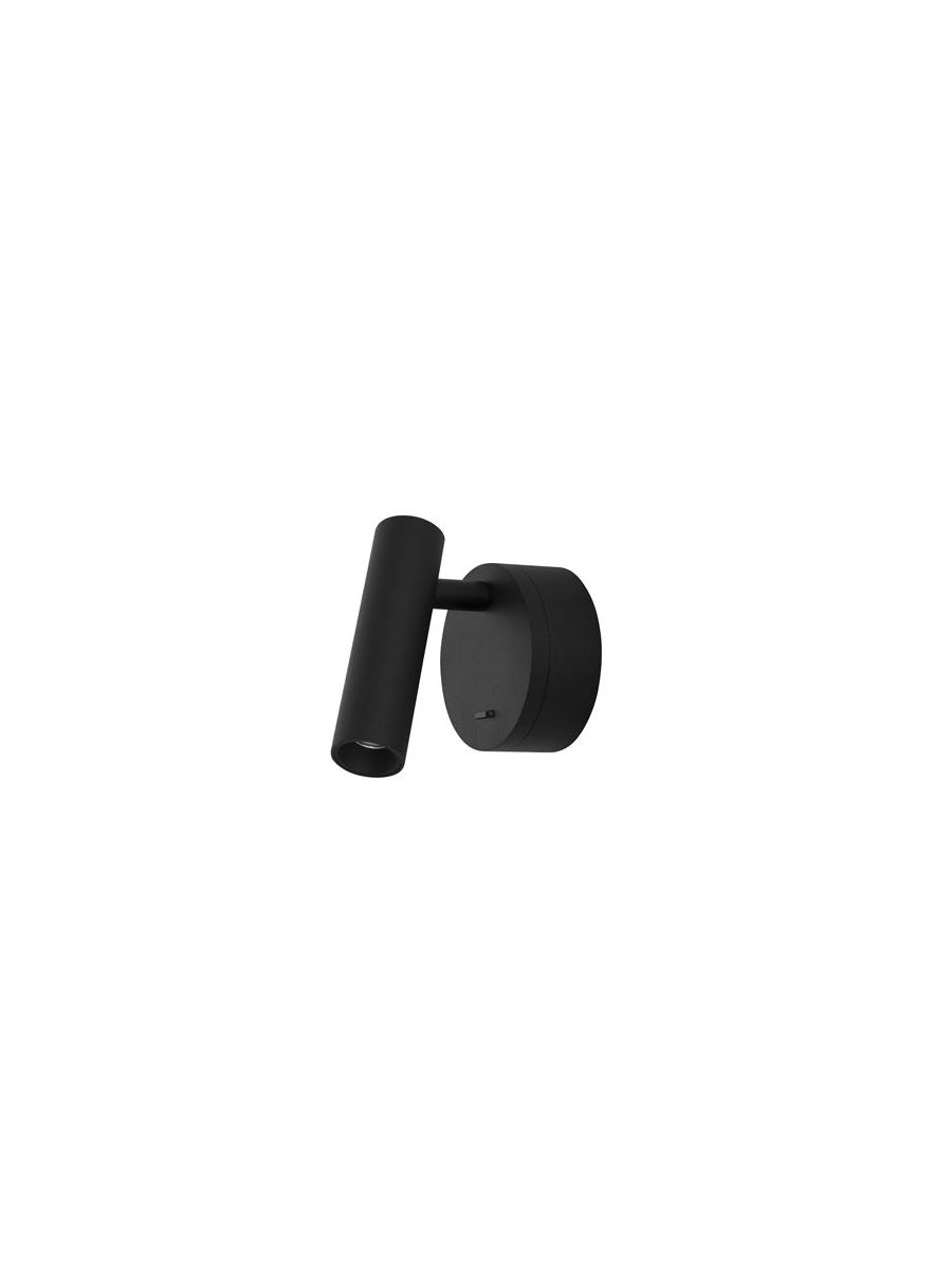 CLIP SANDY BLACK ALUMINIUM LED PHILIPS 3 WATT SWITCH ON/OFF 190LM 3000K IP20 D: 8 W: 3.4 H: 11 CM