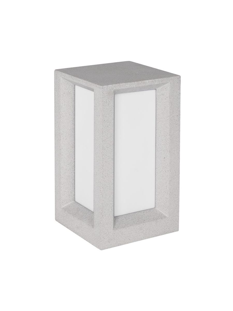 CASTRO WHITE SANDSTONE & ACRYLIC LED E27 1X12 WATT BULB EXCLUDED 100-240 VOLT IP65L: 20 W: 20 H: 35 