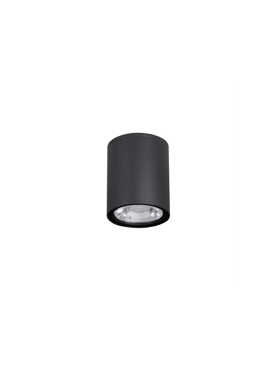 CECI SANDY BLACK ALUMINIUM GLASS DIFFUSER LED 6 WATT 520LM 3000K D: 9 H: 11 CM IP65