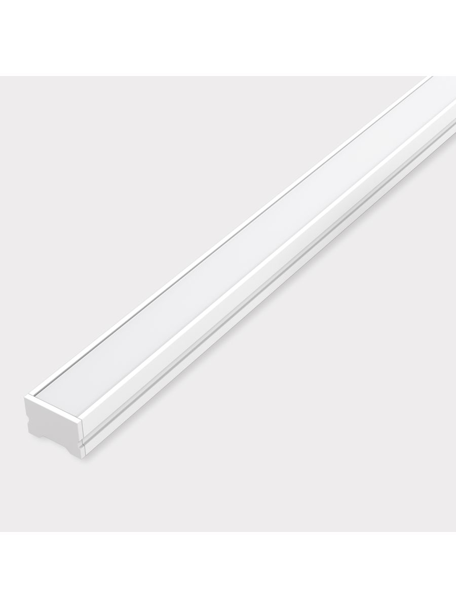 PROFILE DOMAS 19X13 BLANC/DIFFUSEUR OPALIN