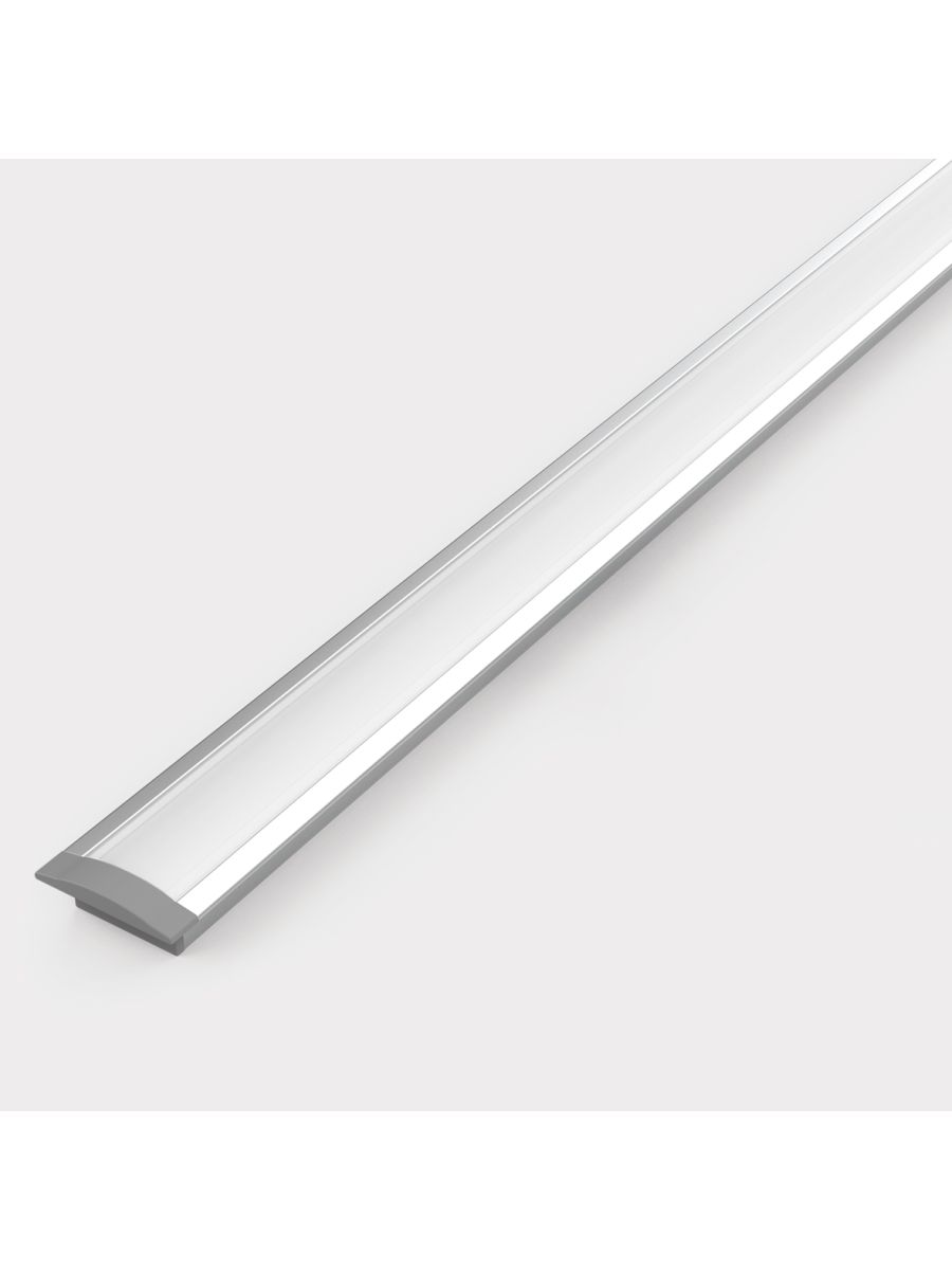 PROFILE ENCASTRE VALERA 17,2X9,2 ALU/DIFFUSEUR OPALIN