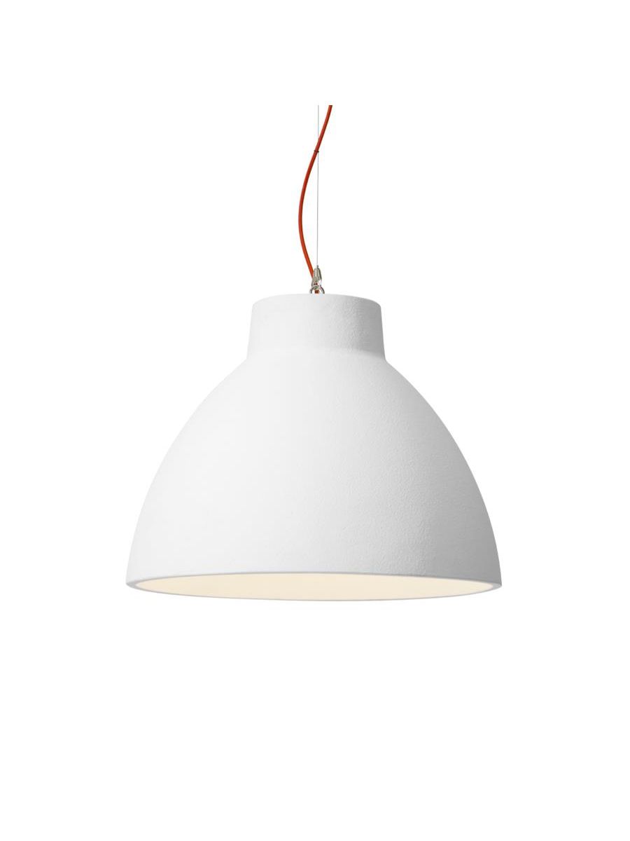 BISHOP CEILING SUSP 6.0 E27 W WITH RED POWER CABLE MAX. 25W A60/G95 220-240VAC