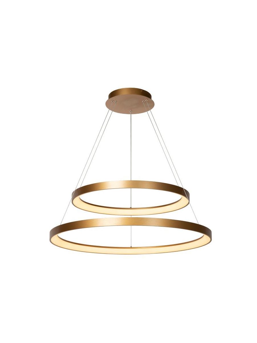 VIDAL SUSPENSION Ø 78 CM DOUBLE OR MAT / LAITON