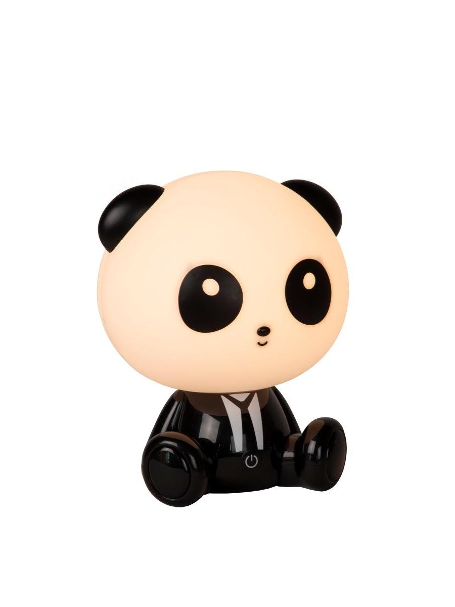 DODO PANDA LAMPE DE TABLE CHAMBRES D'ENFANT LED DIM. 1X3W 3 STEPDIM NOIR