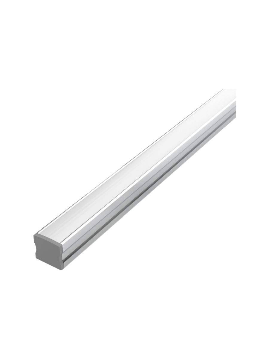 PROFILE LUNGO 17.5X15 BLANC/DIFFUSEUR OPALE