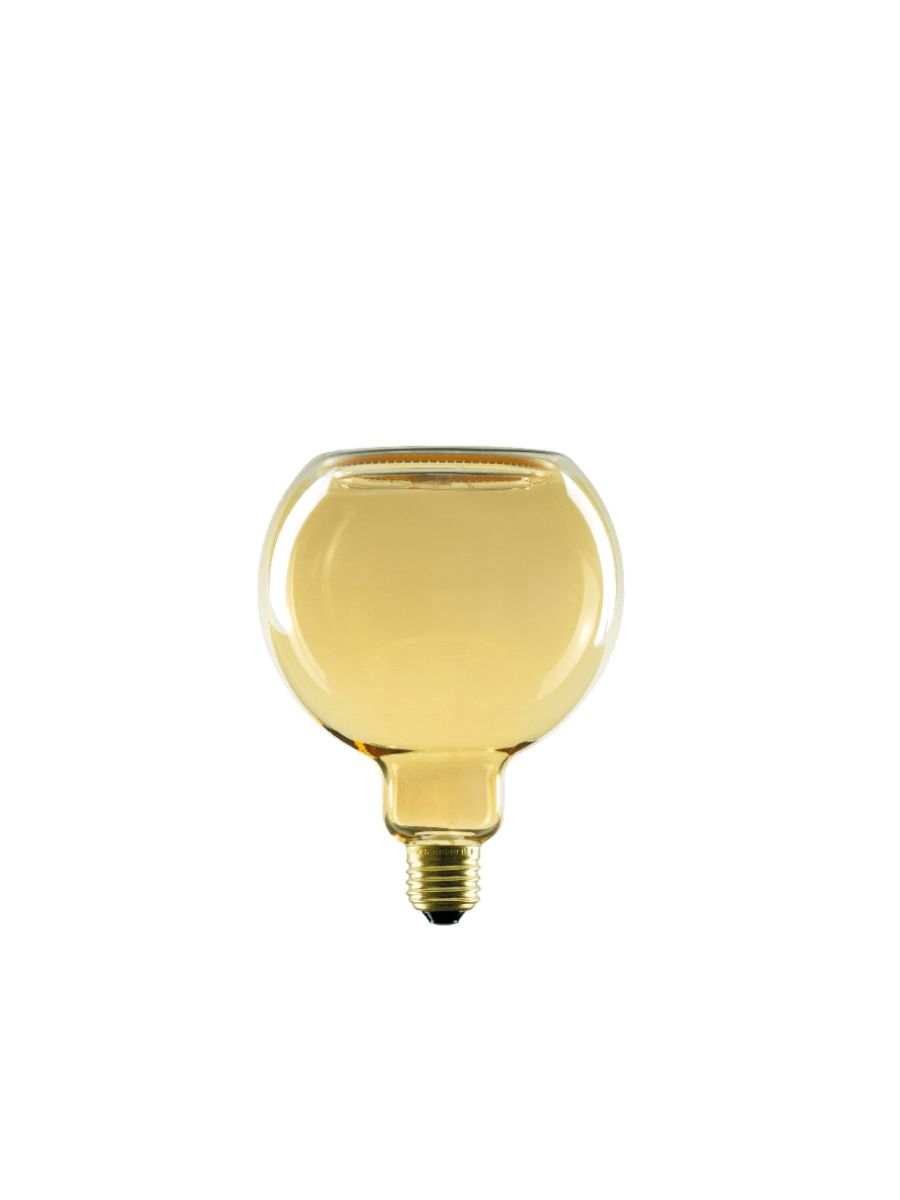 AMPOULE FLOATING LED GLOBE 125 DORÉ FERMÉ E27