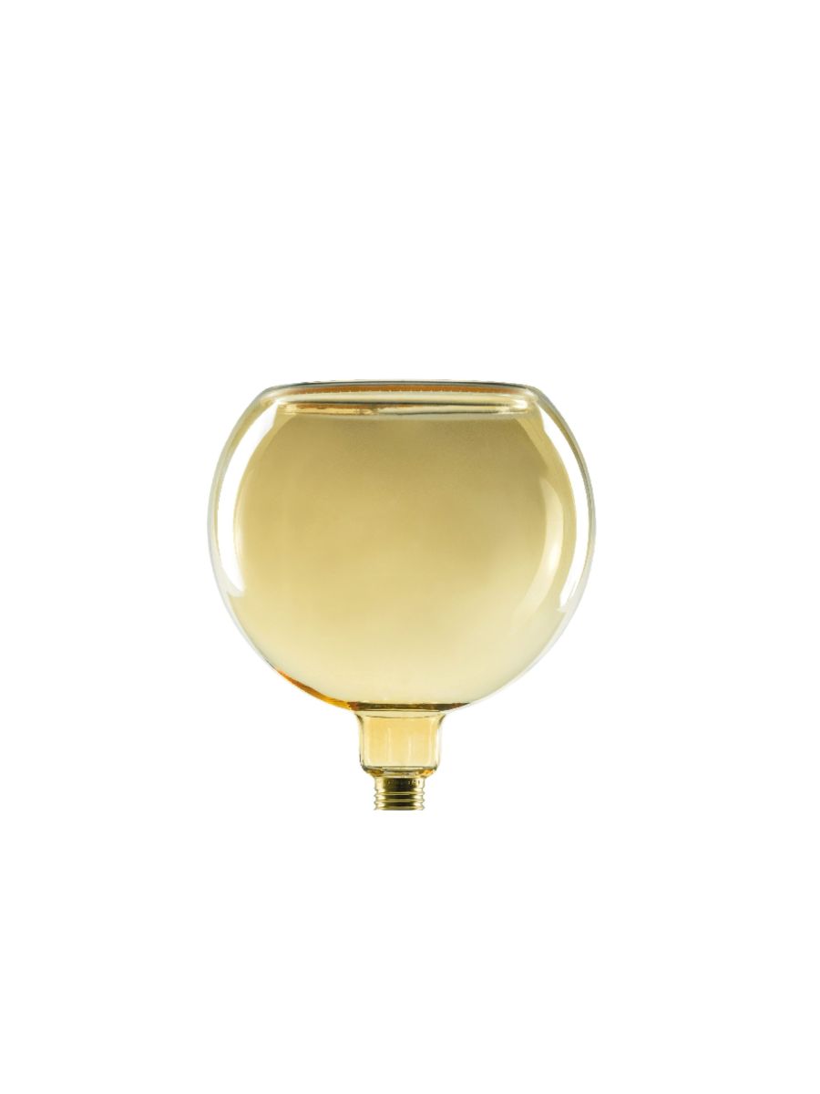 AMPOULE FLOATING LED GLOBE 200 DORÉ FERMÉ E27