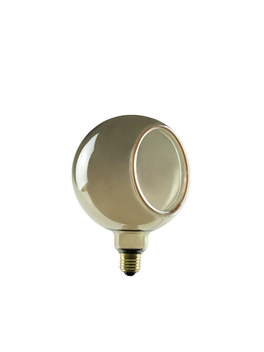AMPOULE FLOATING LED GLOBE 150 - 90° GRIS FUMÉ E27