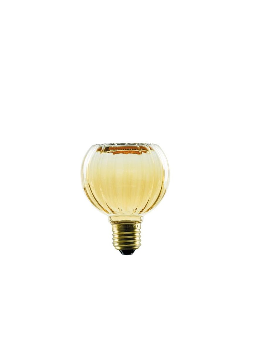 AMPOULE FLOATING LED GLOBE 80 - LIGNÉ DORÉ E27