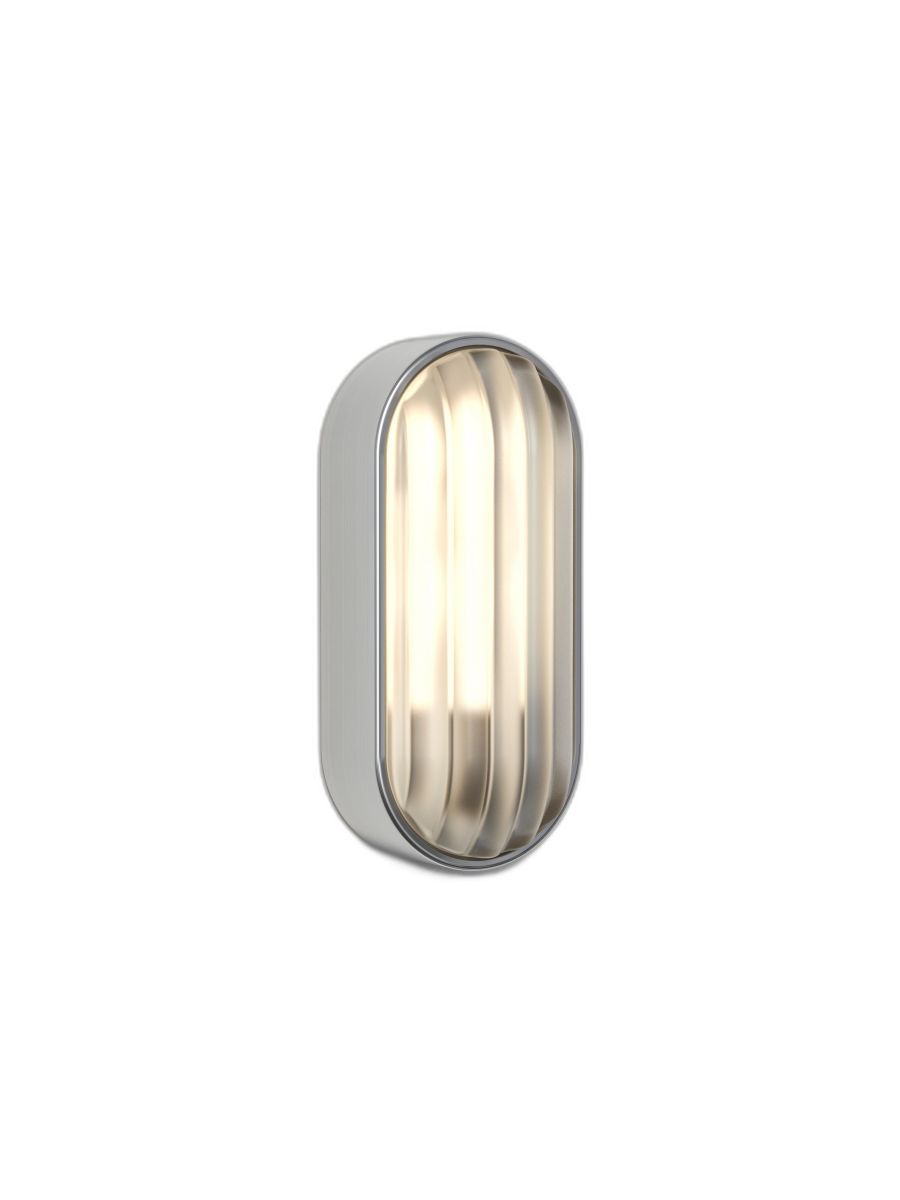 MONTREAL OVAL BRUSHED STAINLESS STEEL