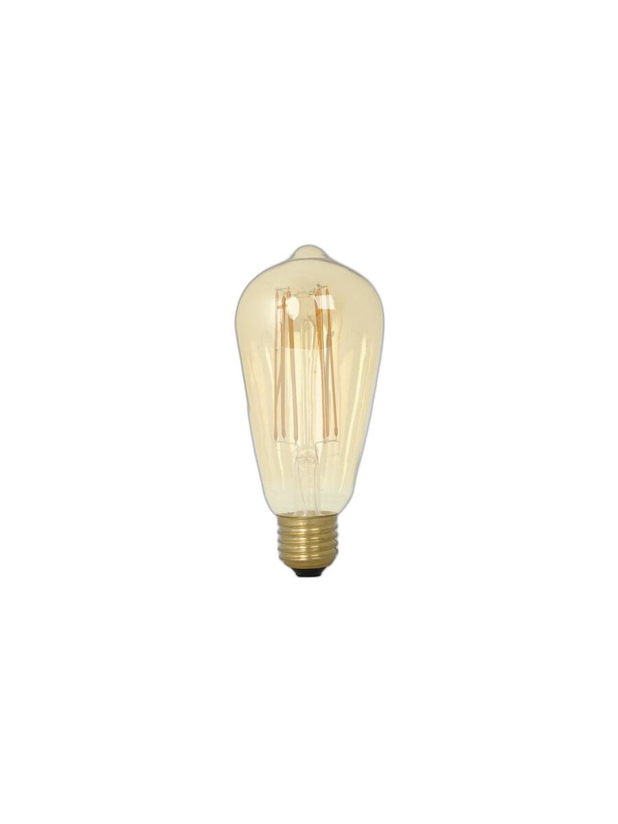 LAMP E27 GOLD LED 3.5W 2100K DIMMABLE CLEAR GLASS
