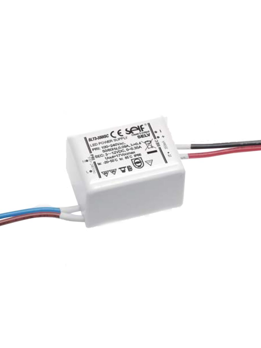 LED DRIVER CC 350MA 1.1-3W WHITE