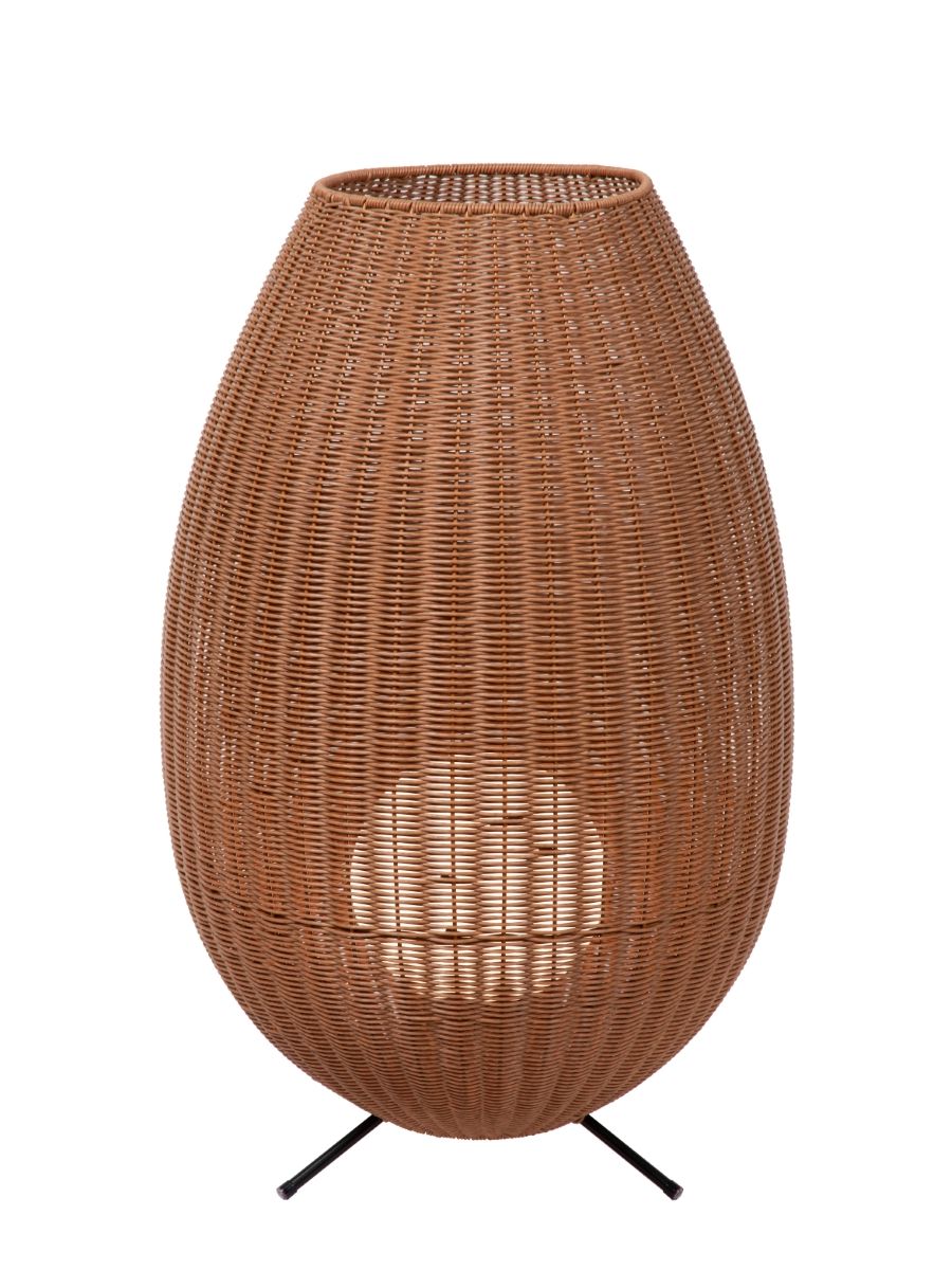 COLIN IP44 LAMPADAIRES EXTÉRIEUR BATTERIE Ø 50 CM NATUREL