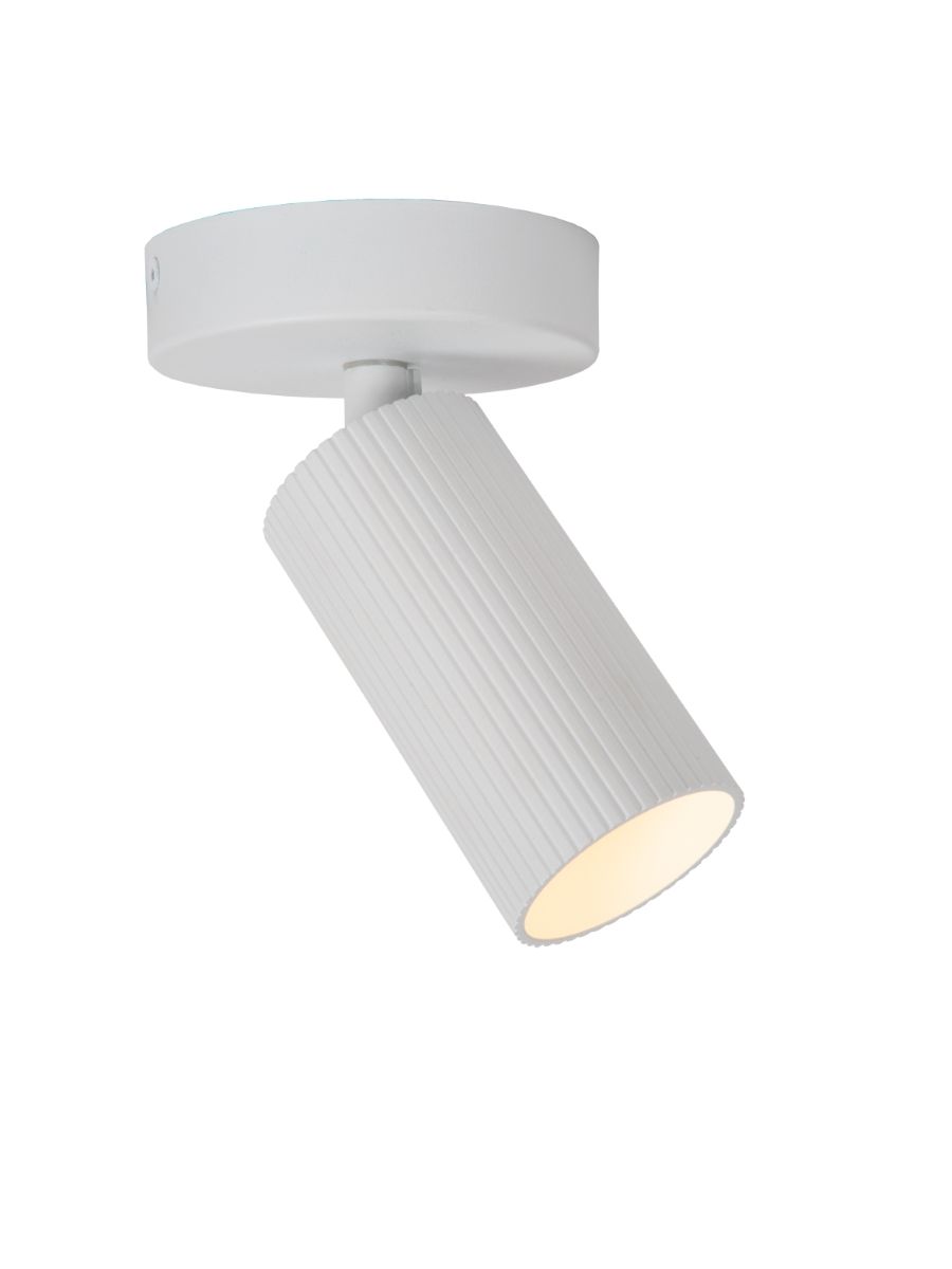 CLUBS SPOT PLAFOND 1XGU10 BLANC