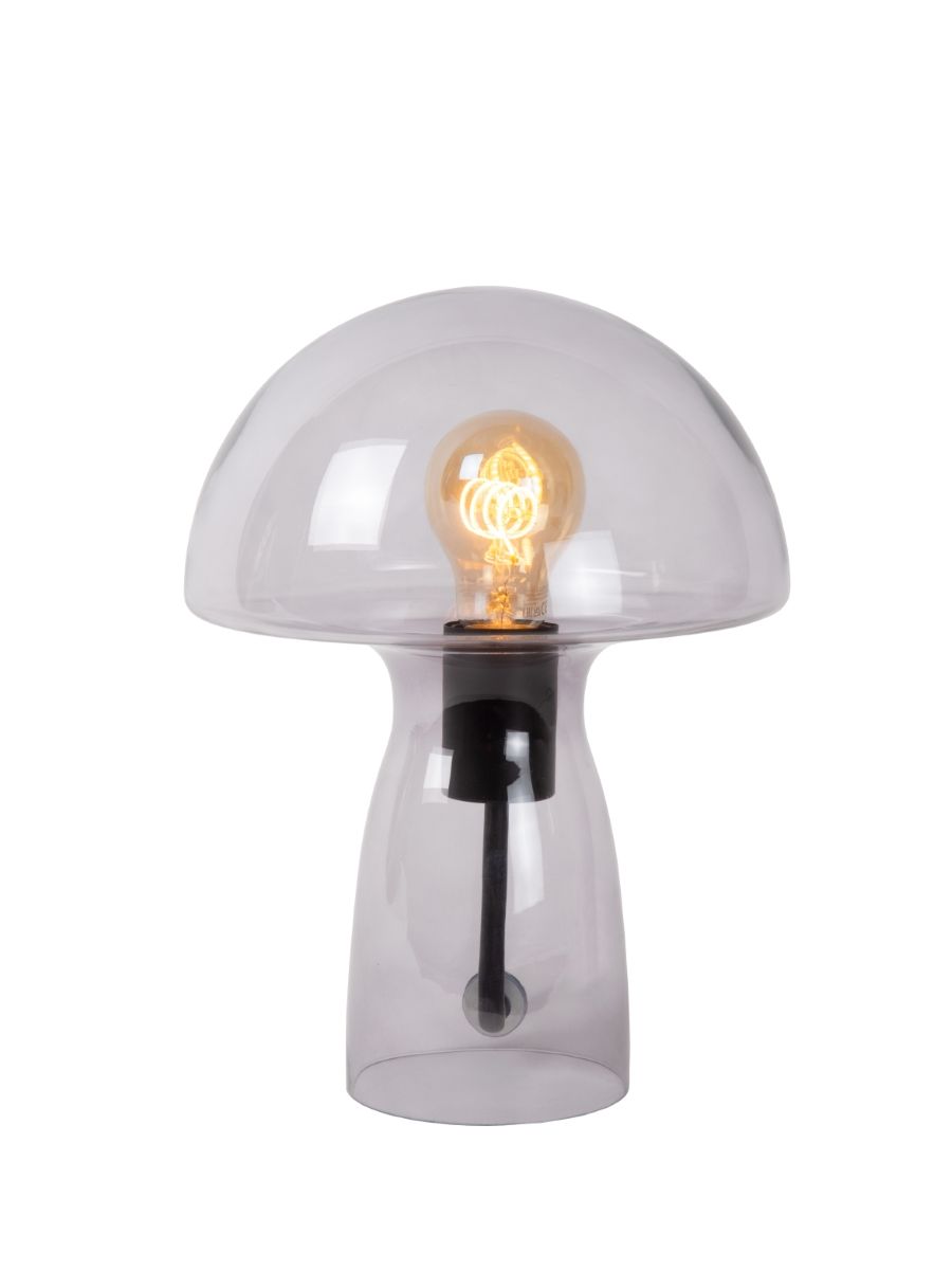 FUNGO LAMPE DE TABLE 1XE27 FUMÉ