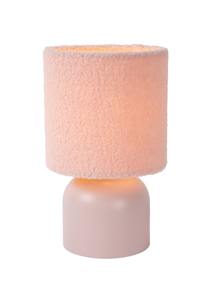 WOOLLY LAMPE DE TABLE Ø16 ROSE