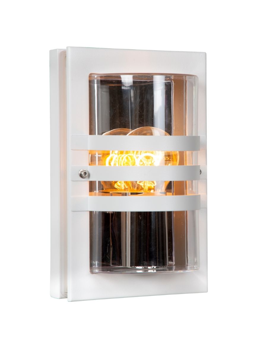 PRIVAS APPLIQUE MURALE EXTÉRIEUR 1XE27 BLANC
