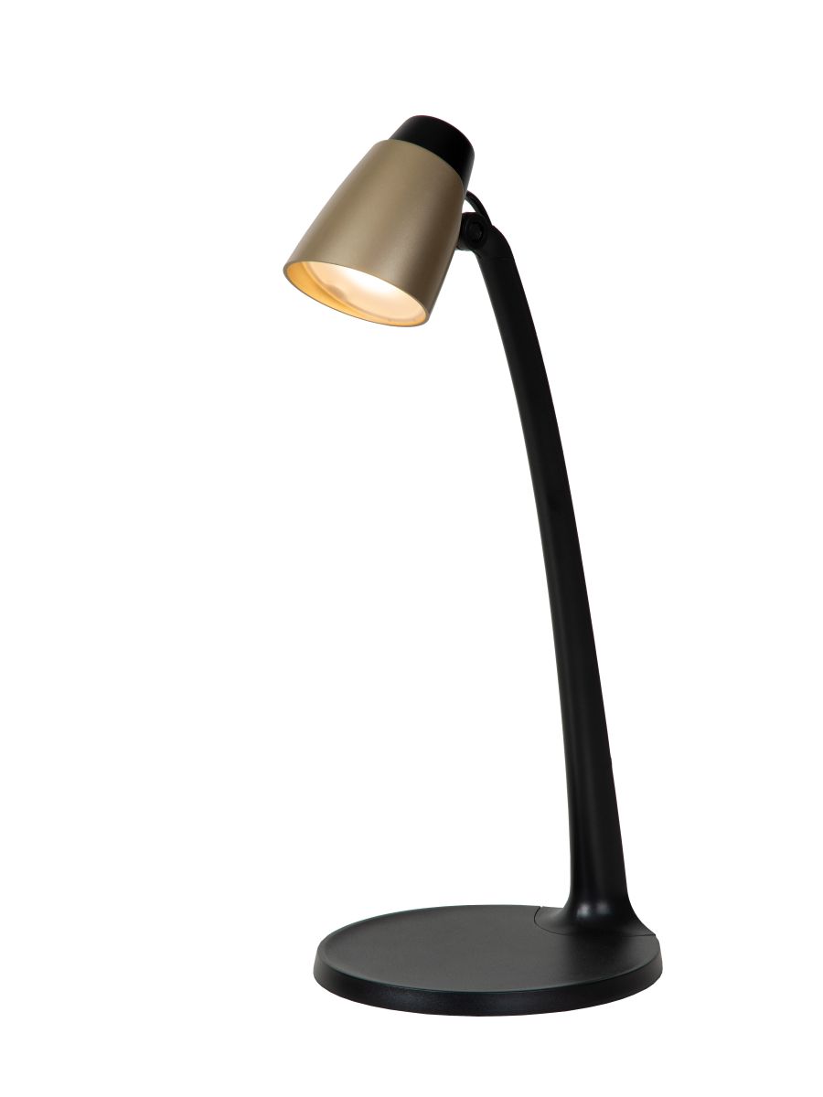 LUDO LAMPE DE BUREAU LED 1X4,5W 3000K OR MAT / LAITON